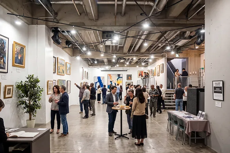絵画展・個展の利用イメージ