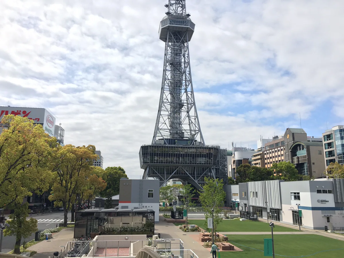 久屋大通公園とテレビ塔（会場から歩いてすぐ）